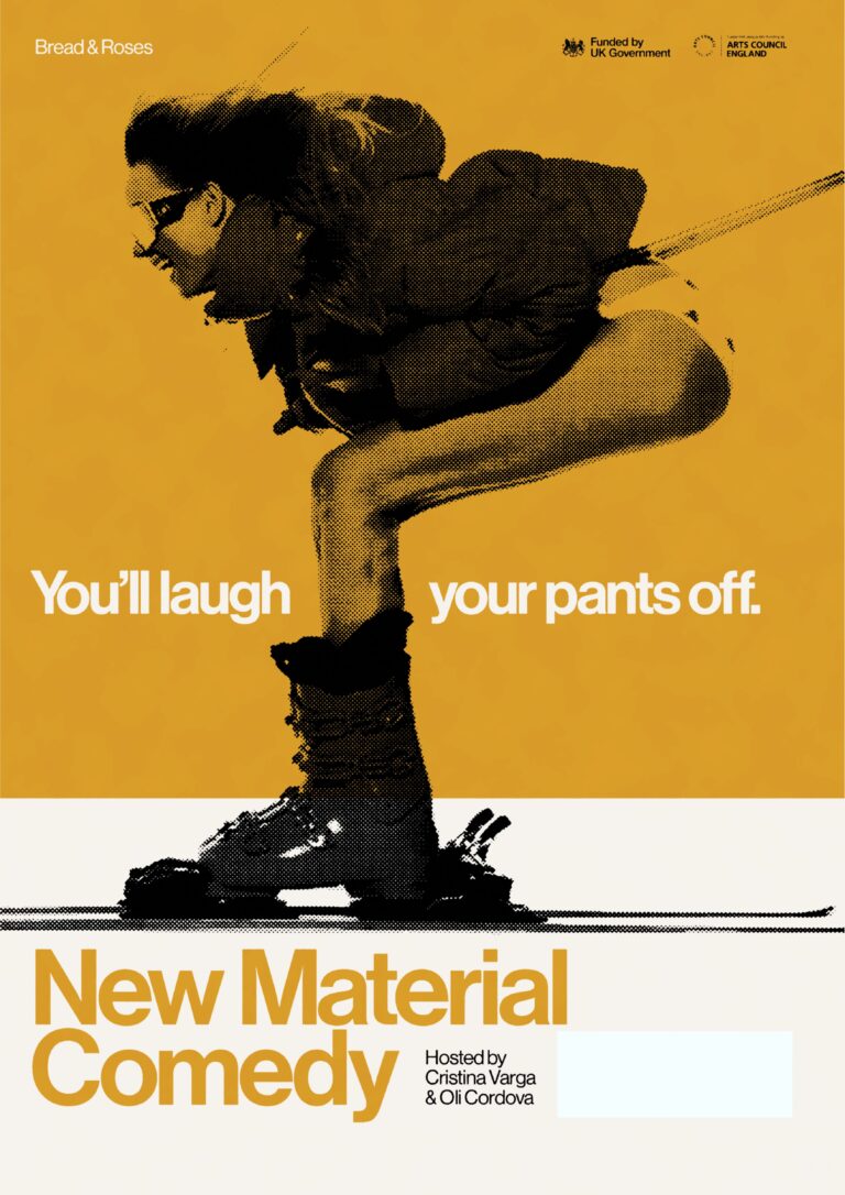 Poster for New Material Comedy